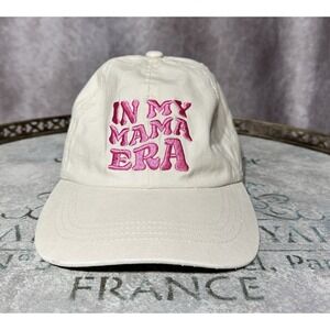 Women's Cap "In My‎ Mama Era" Embroidered Adjustable Cute Gift For Baby Shower!!